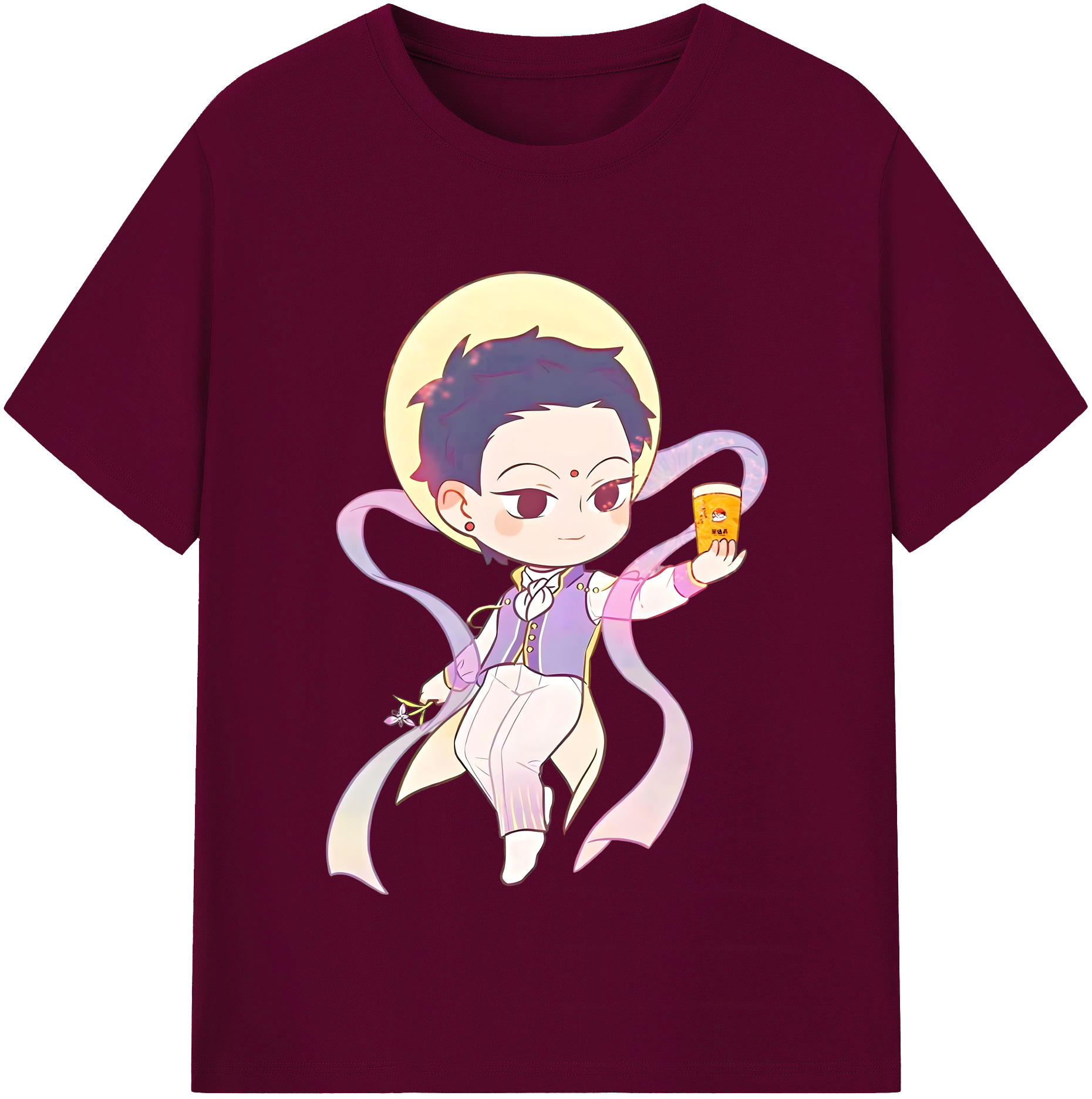 （画像用） Ne Zha 2 ナタ 魔童の大暴れ レディースカジュアルプリントTシャツ（綿100％）